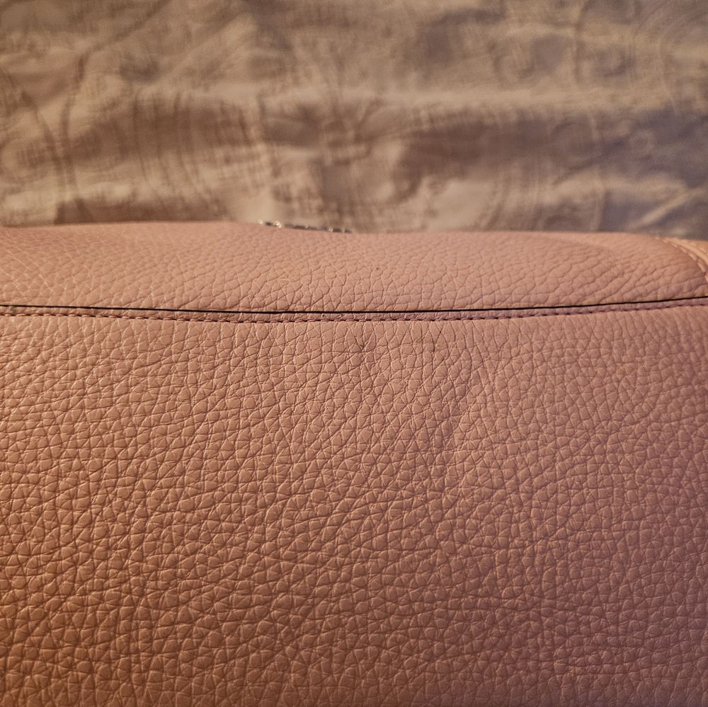Coach Blush Pink Leather Satchel - Picture 7 of 14